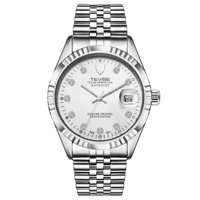 Reloj Automático Detective Explosion para Hombre - Elegancia Empresarial Resistente al Agua - Image 5