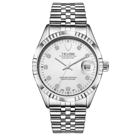 Reloj Automático Detective Explosion para Hombre - Elegancia Empresarial Resistente al Agua - Image 5