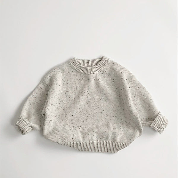 Suéter Cuello Redondo Estilo Western para Niños y Niñas