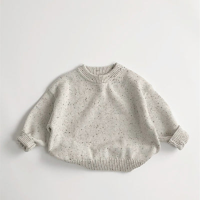 Suéter Cuello Redondo Estilo Western para Niños y Niñas
