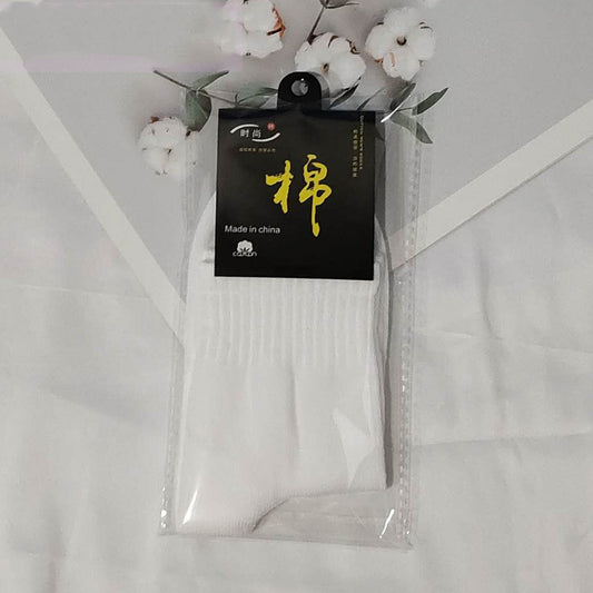 Calcetines Poliéster Gris, Negro y Blanco - Image 2