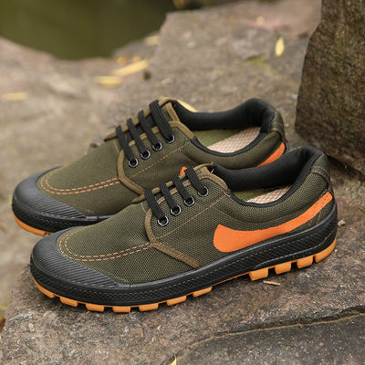 Zapatos Tácticos Hombre Suela Reforzada con Desodorante - Camuflaje Bajo - Image 9