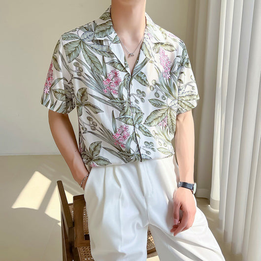 Camisa Cuello Cubano Hombros Sueltos - Image 6
