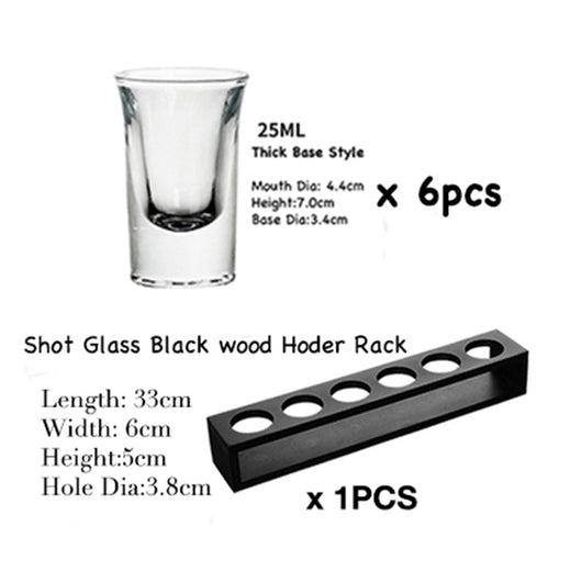 Set de Copas para Vino Blanco y Cócteles B52 - Barra Mini Profesional