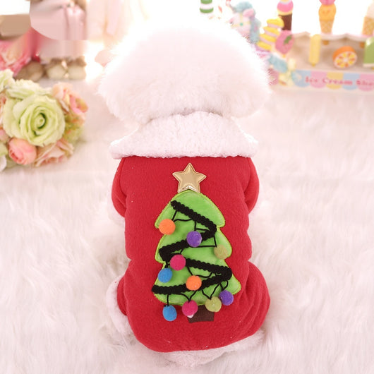 Abrigo Térmico Acolchado para Mascotas - Invierno y Navidad - Image 2