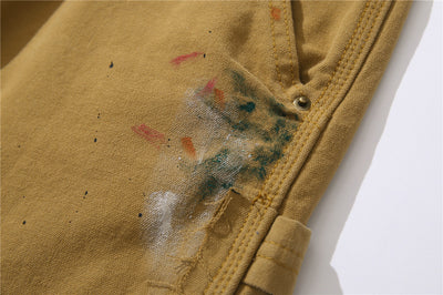 Overol Jeans Ancho con Costuras Sueltas Estilo Casual - Image 11