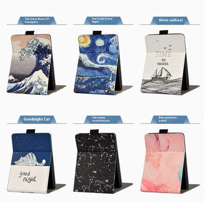 Funda Protectora de Cuero Pintado para Jóvenes - 6 Pulgadas - Image 19