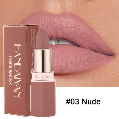 Labial Mate Larga Duración 6 Colores - Fórmula Antiadherente - Image 3