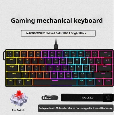 Teclado Mecánico Ajazz NK61 - Compacto y Profesional - Image 10