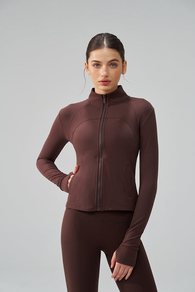 Top de Yoga sin Dedos Acolchado para Otoño e Invierno - Image 26