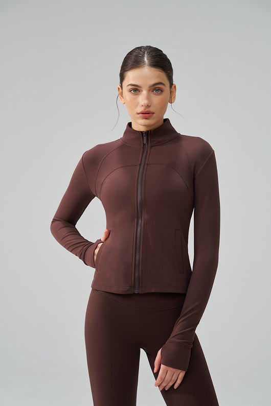 Top de Yoga sin Dedos Acolchado para Otoño e Invierno - Image 26