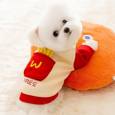 Suéteres Cálidos para Perros Pequeños y Medianos con Diseño de Asa para Correa - Image 4