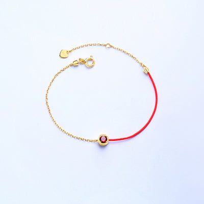 Pulsera de Hilo Rojo para Mujer - Diseño Elegante y Moderno