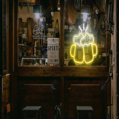 Letrero Neon LED Bar Beer Cheers - Luz Decorativa - Image 16
