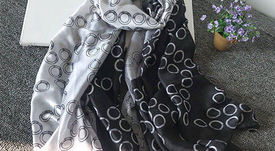 Pashmina Elegante Estilo Occidental - Bufanda Fina de Seda para Invierno - Image 6