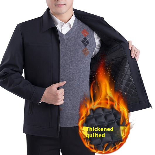 Chaqueta Casual de Otoño para Hombre Maduro - Image 13