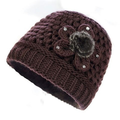 Gorro de Lana Tejido para Mamá - Abrigo Cálido Invierno - Image 14