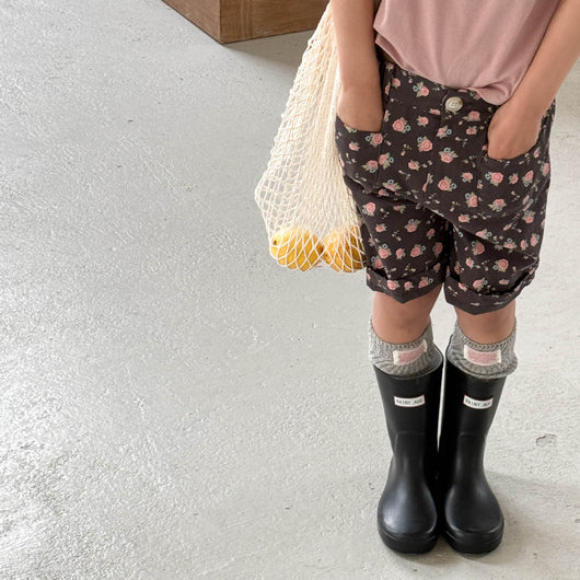 Shorts de Algodón Lavado para Niñas - Comodidad de Verano - Image 28