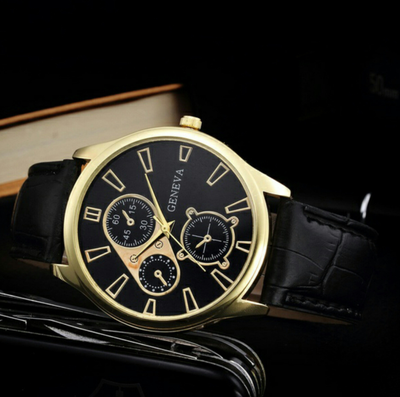 Reloj Pulsera Geneva Ejecutivo con Correa - Estilo Casual Profesional - Image 3