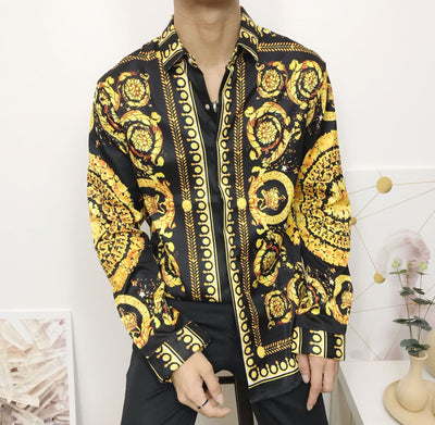 Camisa Casual Masculina de Estilo Moderno