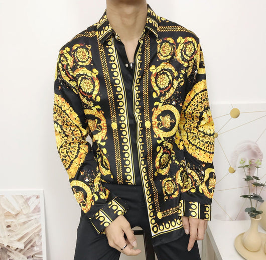 Camisa Casual Masculina de Estilo Moderno