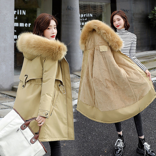 Chaqueta Acolchada de Algodón con Cintura Térmica para Invierno - Image 13