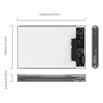 Gabinete Externo ORICO para Disco Duro 2.5" SATA USB 3.0 - Image 10