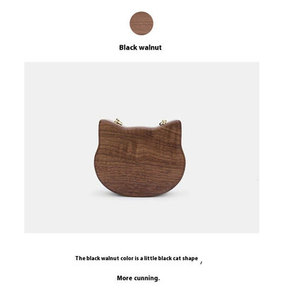 Bolso Bandolera de Madera Personalizado Trendy Log Creative - Image 24