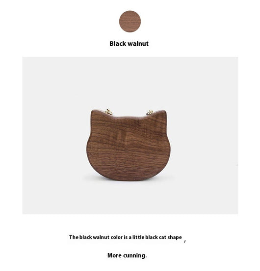 Bolso Bandolera de Madera Personalizado Trendy Log Creative - Image 24