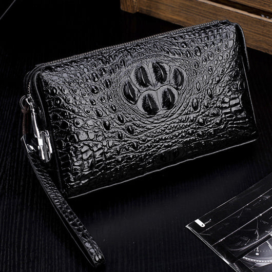 Cartera Antirrobo para Hombre con Cierre de Seguridad