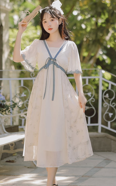 Vestido Hanfu Hada del Bosque para Mujer - Diseño Fairy Elegante - Image 20