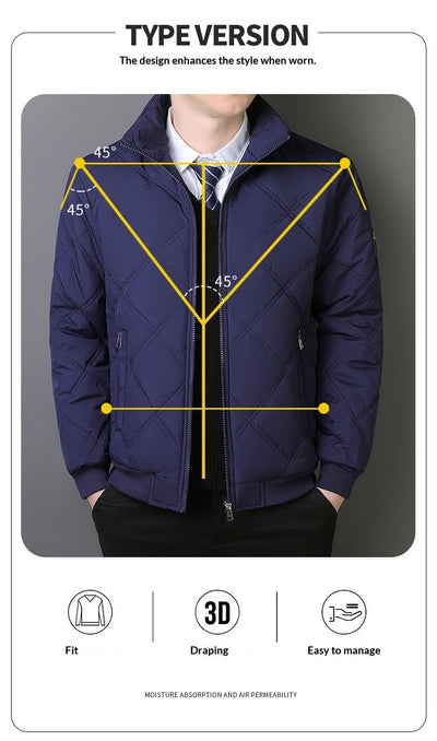 Chaqueta Acolchada Térmica para Hombre Adulto y Mayor - Image 17