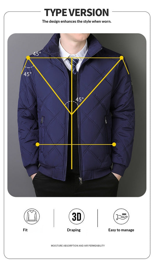 Chaqueta Acolchada Térmica para Hombre Adulto y Mayor - Image 17