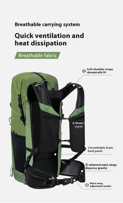 Mochila de Senderismo 24L de Gran Capacidad para Hombre y Mujer - Image 10