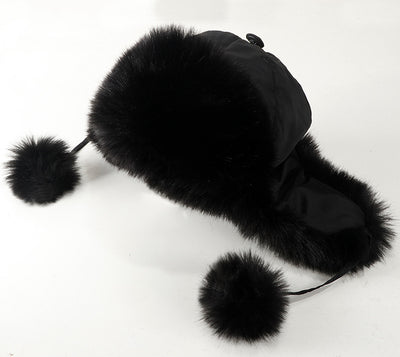 Gorro Invernal Mujer con Protección Auditiva y Forro de Felpa - Diseño Elegante con Detalle de Piel Sintética - Image 6