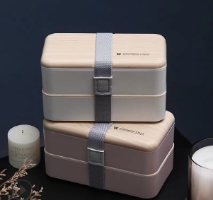 Lonchera Bento Japonesa Compartida para Oficina
