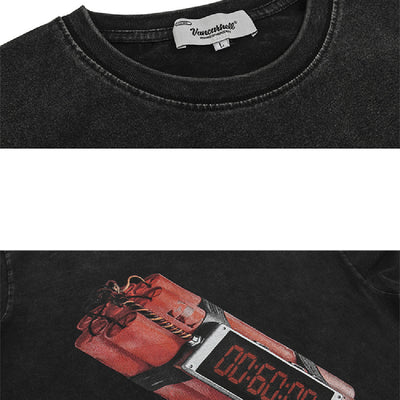 Playera Estampada de Manga Corta para Hombre - Image 6
