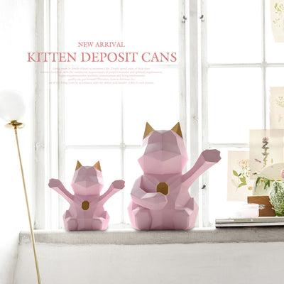 Alcancía Infantil de Resina con Diseño de Cerdito Adorable - Image 4
