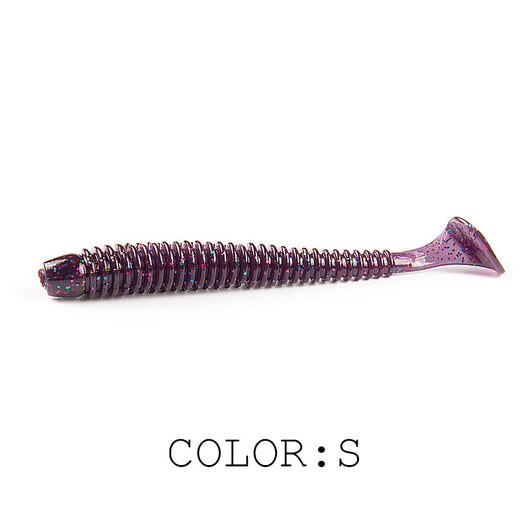 Señuelo de Pesca Luya Soft Fish con Cola T Bicolor y Sal - Image 18