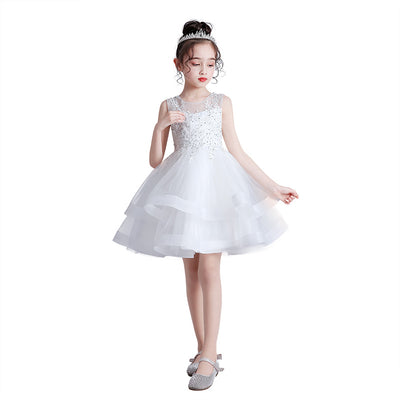 Vestido Coreano Clásico Ajustado para Niña - Image 3