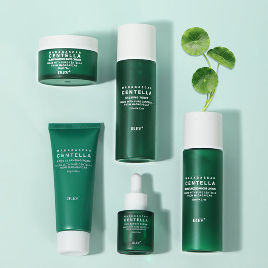 Set Completo de Cuidado Facial Snow Grass - Cosmética Profesional