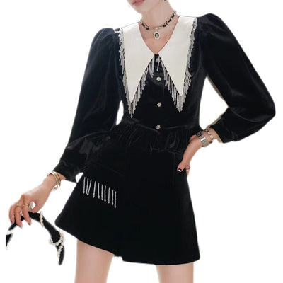 Conjunto Shorts con Volantes y Brillantes - Image 9