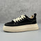 Zapatos Casuales Minimalistas con Suela Gruesa y Diseño Moderno