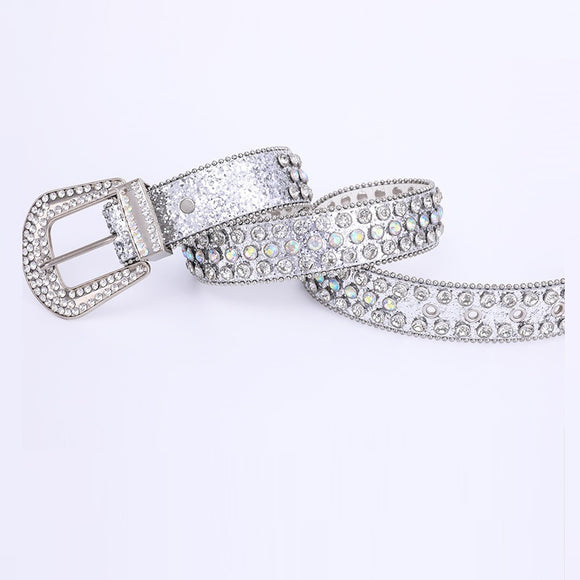 Cinturón de Diamantes para Mujer - Diseño Elegante y Versátil