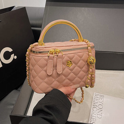 Bolso Mensajero de Moda Rhombus Chain para Mujer - Image 11