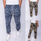 Pantalones Casuales de Algodón y Cáñamo con Estampado Étnico