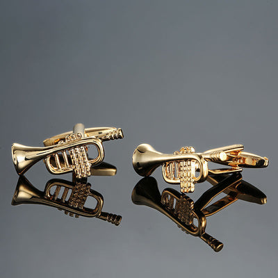 Gemelos de Notas Musicales en Latón - Colección Brass Music Series - Image 16