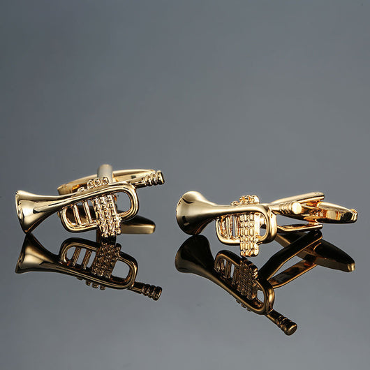 Gemelos de Notas Musicales en Latón - Colección Brass Music Series - Image 16