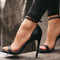 Sandalias de Tacón Stiletto Alto con Remaches - Diseño Europeo