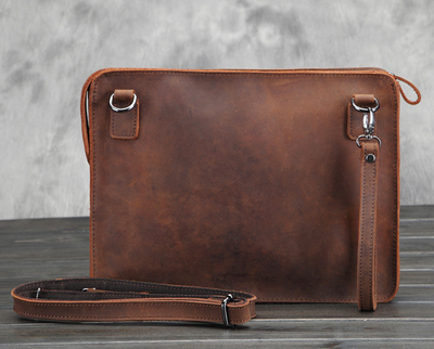 Bolso de Cuero para Hombre - Cartera Profesional de Hombro - Image 27